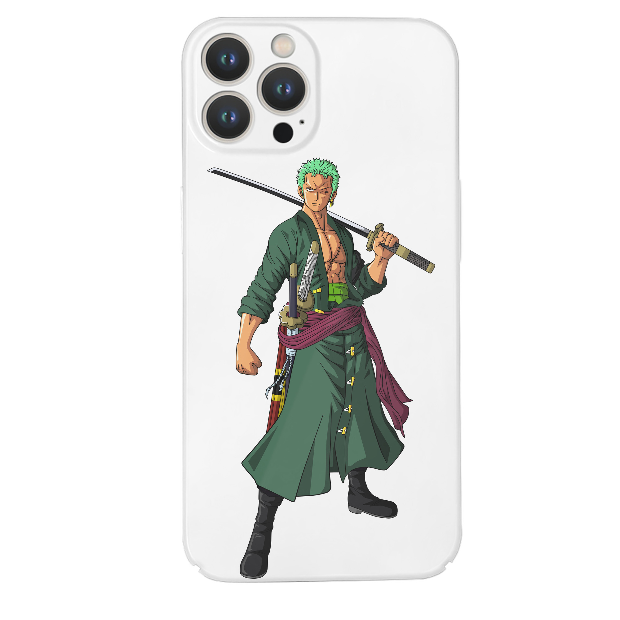 （画像用） ワンピース ロロノア・ゾロ ONE PIECE Roronoa Zoro 【iPhone 14シリーズ対応】ハードケース